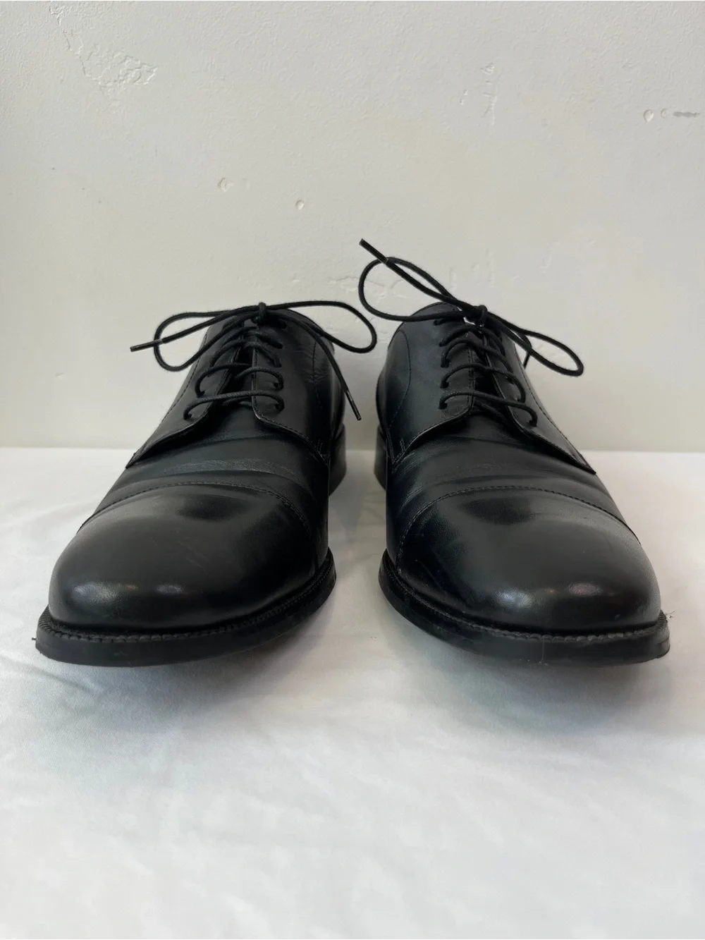 Cole Haan Lenox Hill Cap Toe Oxford Black Leather Dress Shoes Mens 11 M UK 10